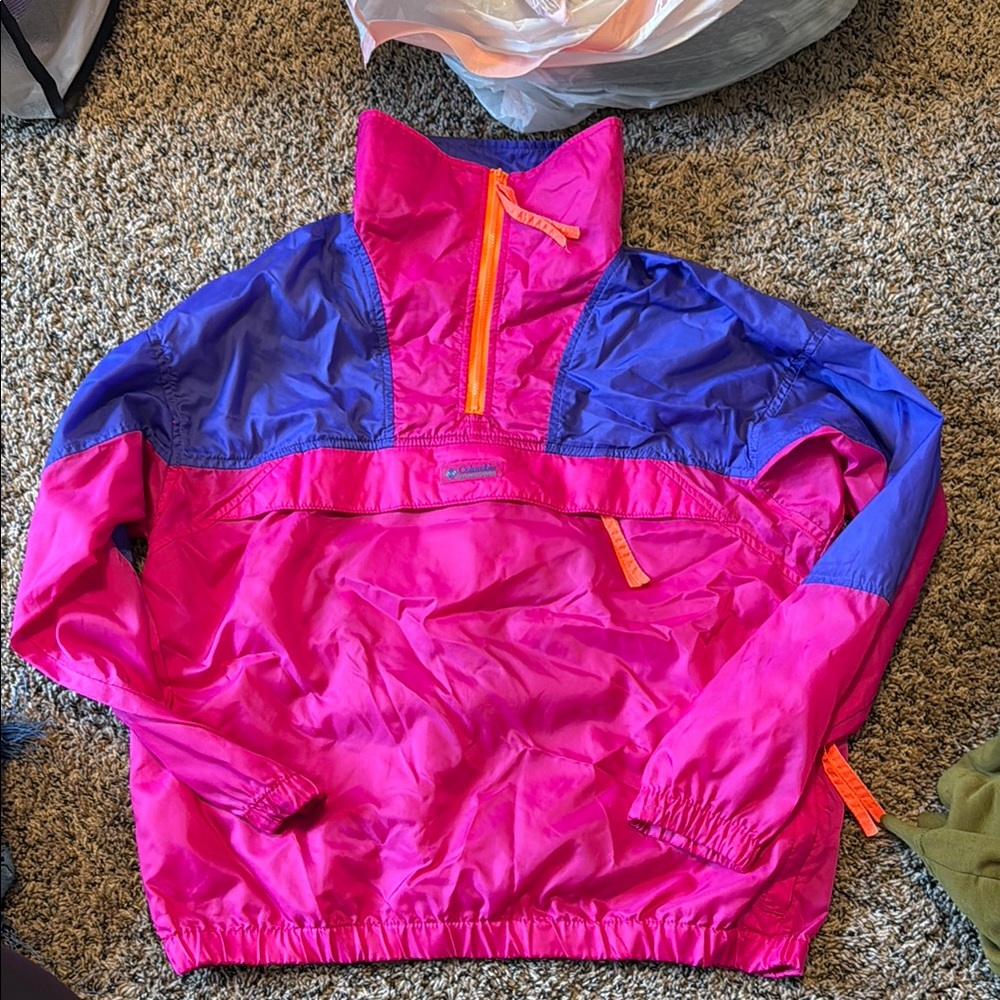 Columbia retro windbreaker M